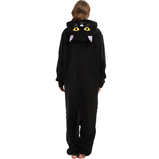 Rubylong Midnight Cat Onesie