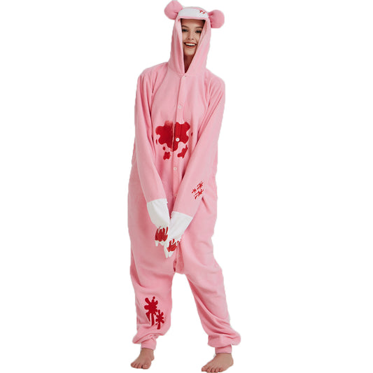 Rubylong Pink Gloomy Bear Onesie