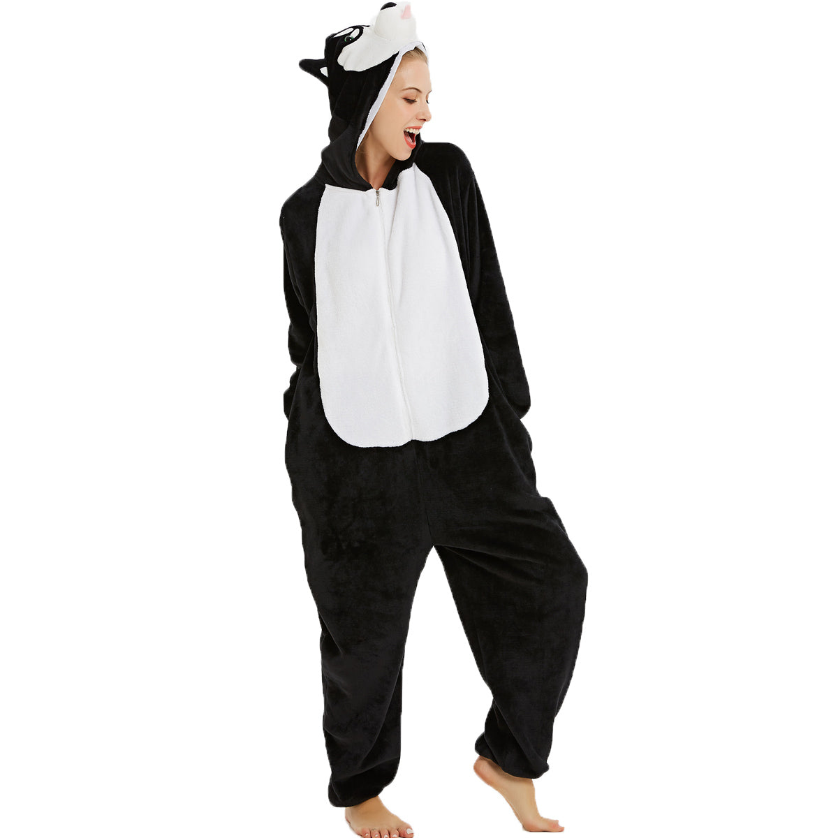Rubylong Black Husky Onesies