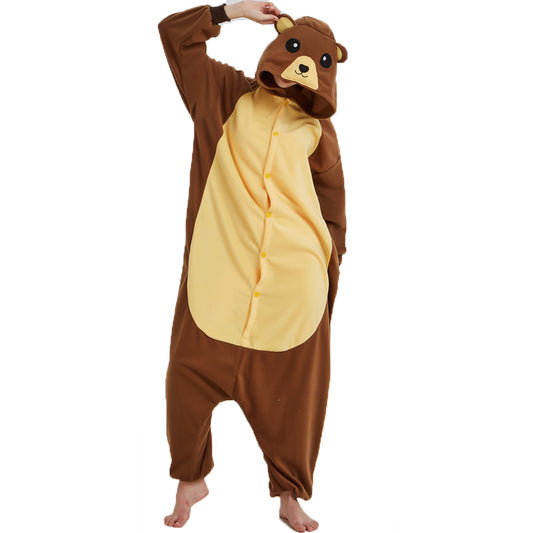 Rubylong Brown Bear Onesie