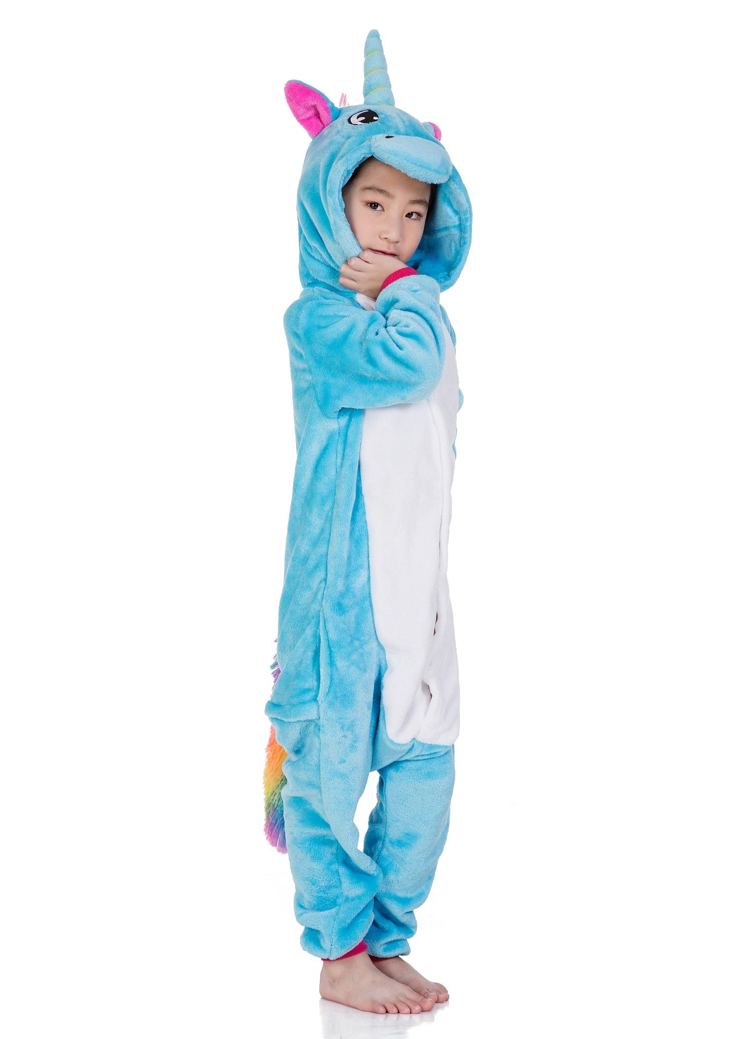Kids Blue Hair Pegasus Onesie