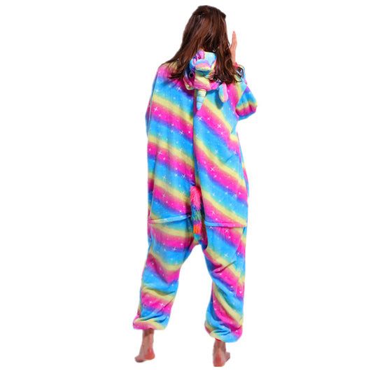 Rubylong Blue Rainbow Pegasus Onesies
