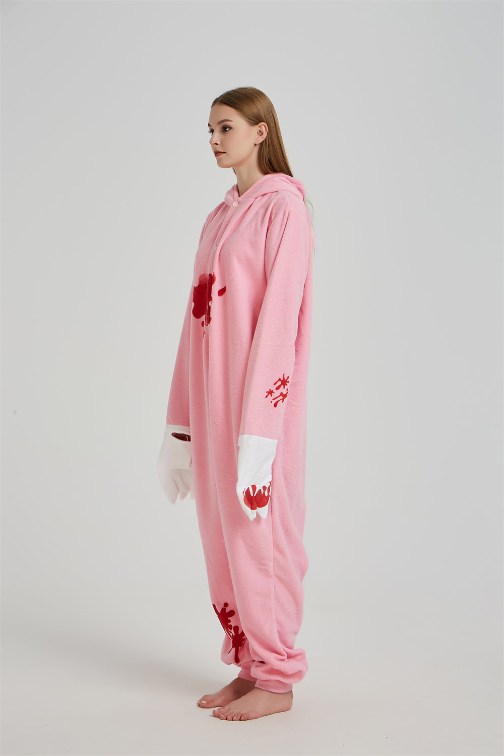 Rubylong Pink Gloomy Bear Onesie