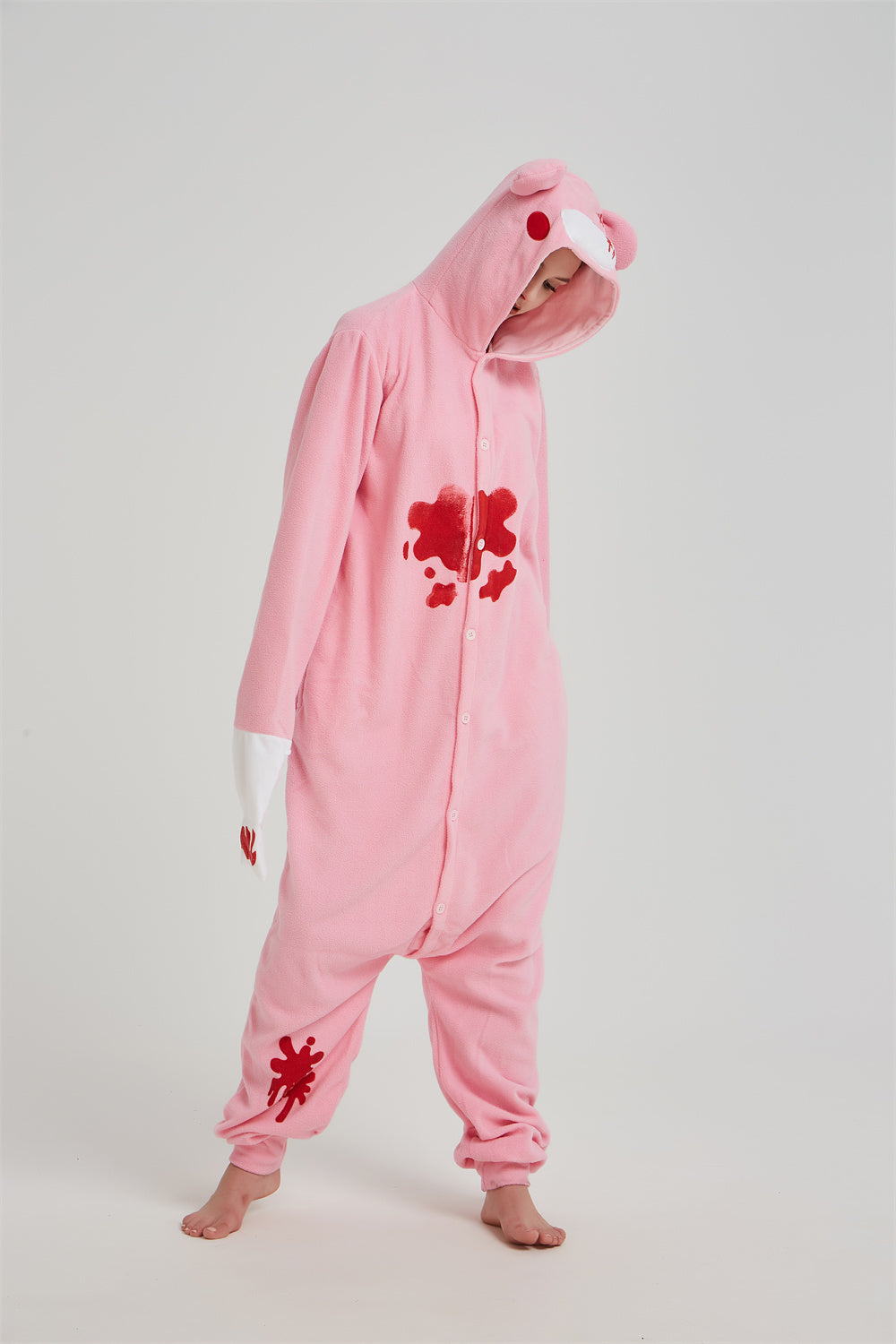 Rubylong Pink Gloomy Bear Onesie