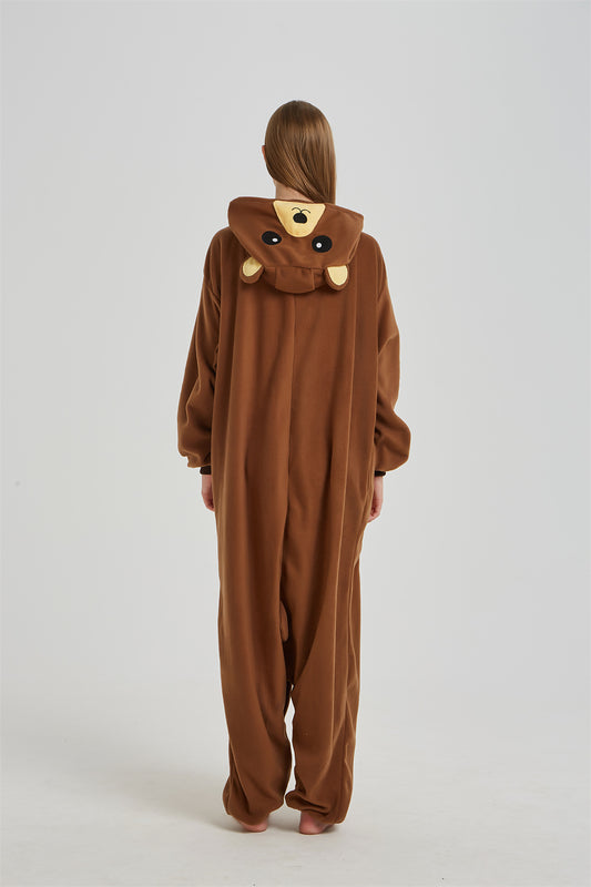 Rubylong Brown Bear Onesie