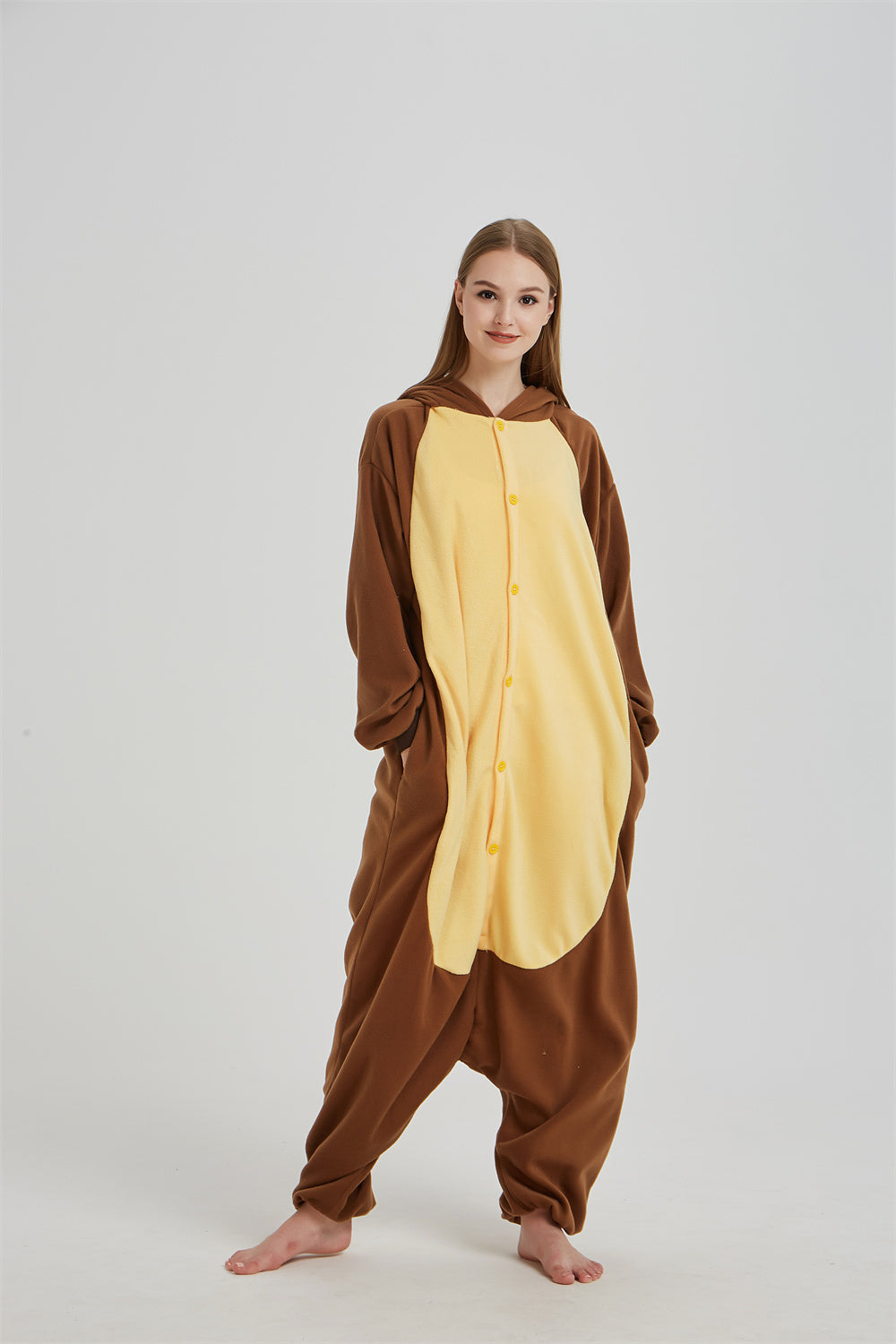 Rubylong Brown Bear Onesie