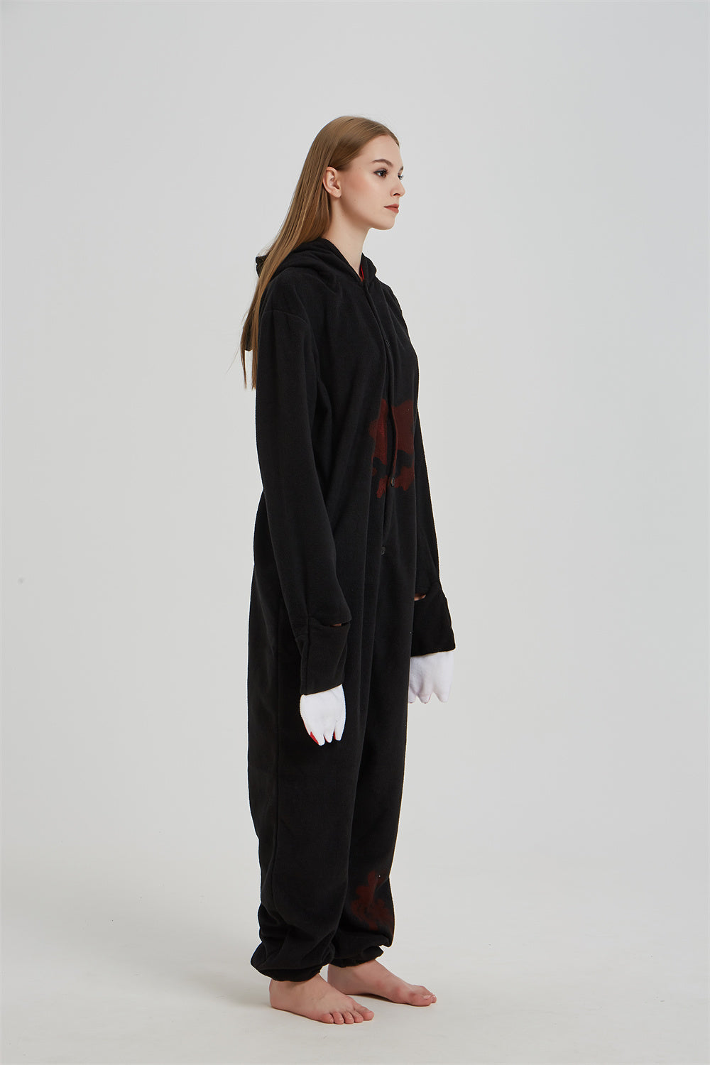 Rubylong Black Gloomy Bear Onesie