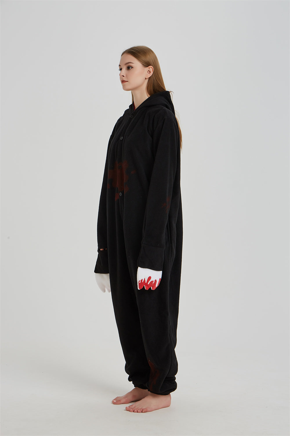 Rubylong Black Gloomy Bear Onesie