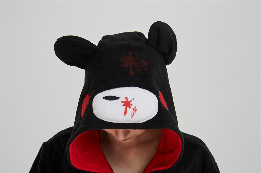 Rubylong Black Gloomy Bear Onesie
