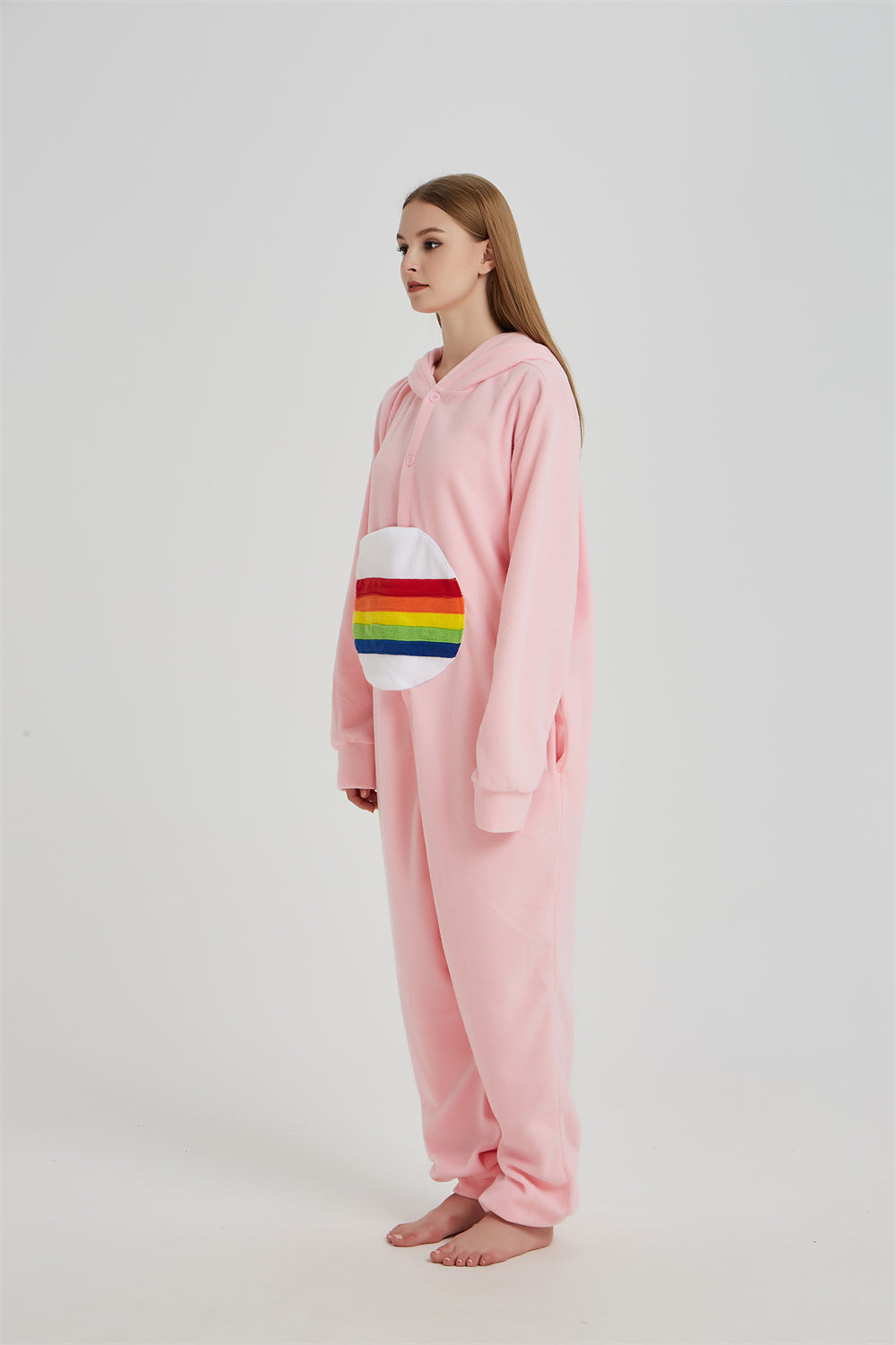 Rubylong Rainbow Bear Onesie