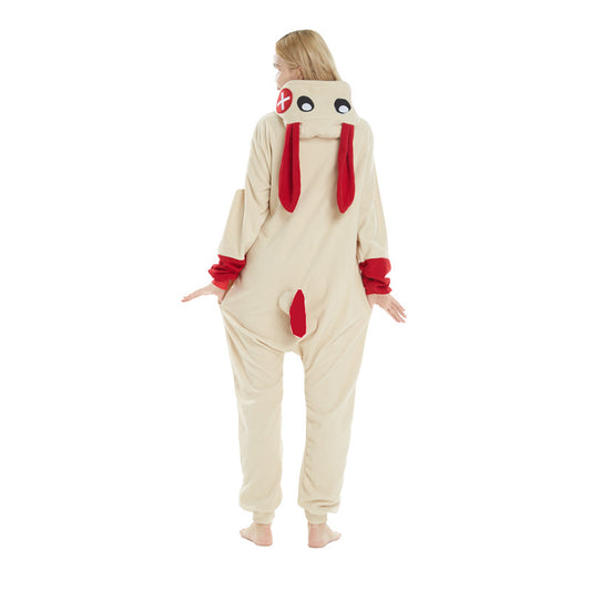 Rubylong Plus Red Rabbit Onesie