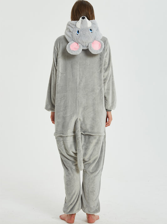 Rubylong Grey Rat Onesies