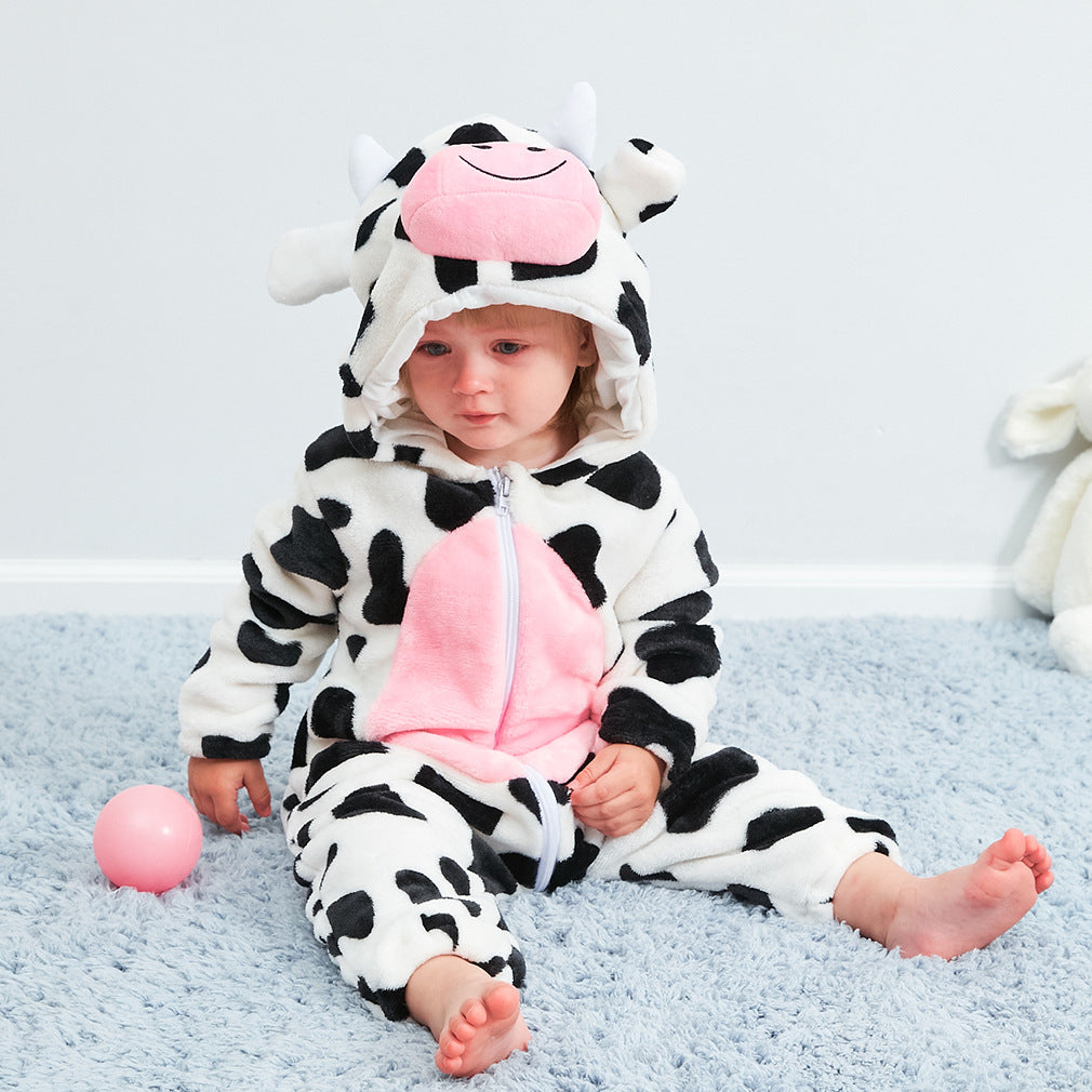 Rubylong Cow Romper