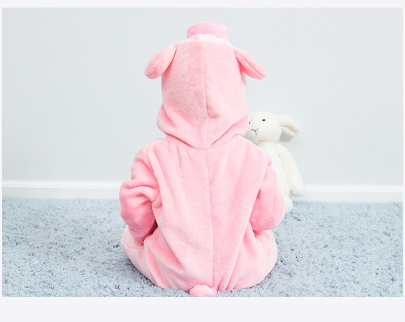Rubylong Pink Pig Romper