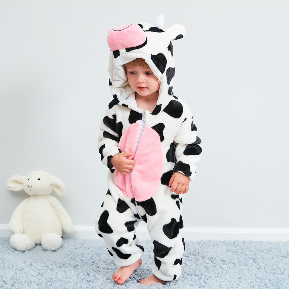 Rubylong Cow Romper