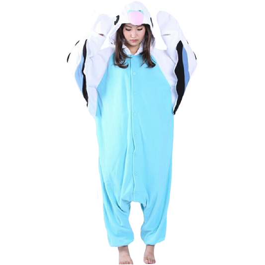 Rubylong Blue Budgie Onesie
