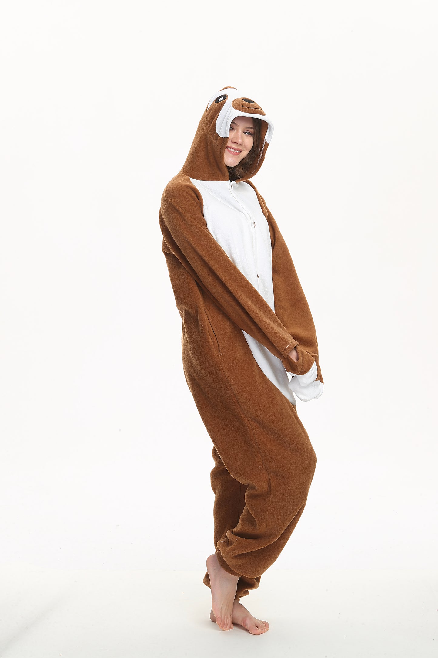 Rubylong Dark Sloth Onesie