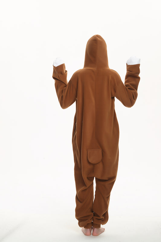 Rubylong Dark Sloth Onesie