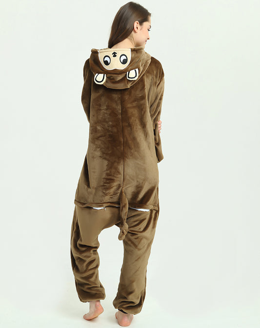Rubylong Brown Monkey Onesies