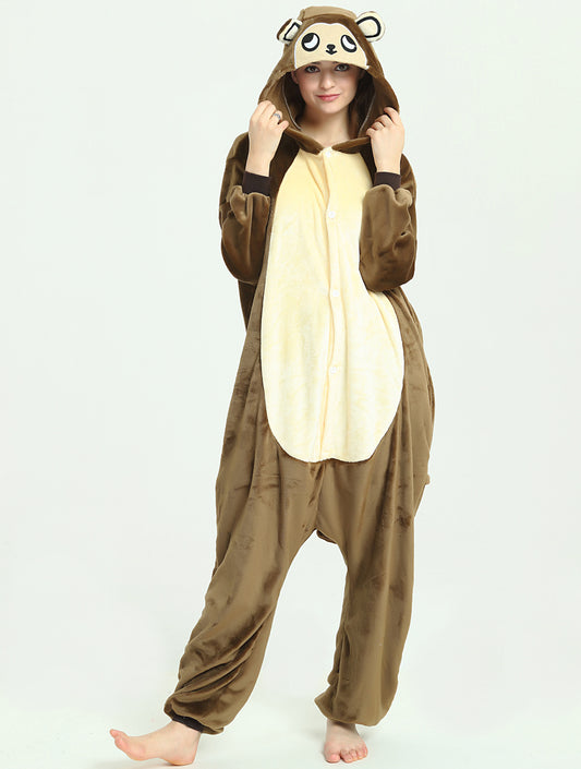 Rubylong Brown Monkey Onesies