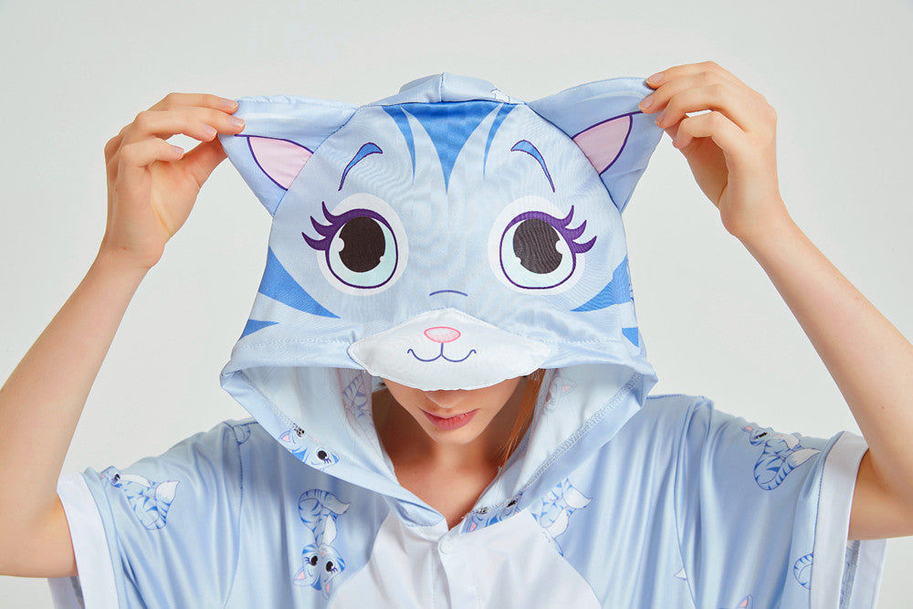 Rubylong Summer Cat Onesie