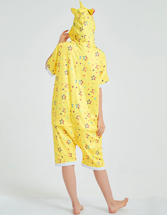 Rubylong Summer Yellow Star Pegasus Onesie