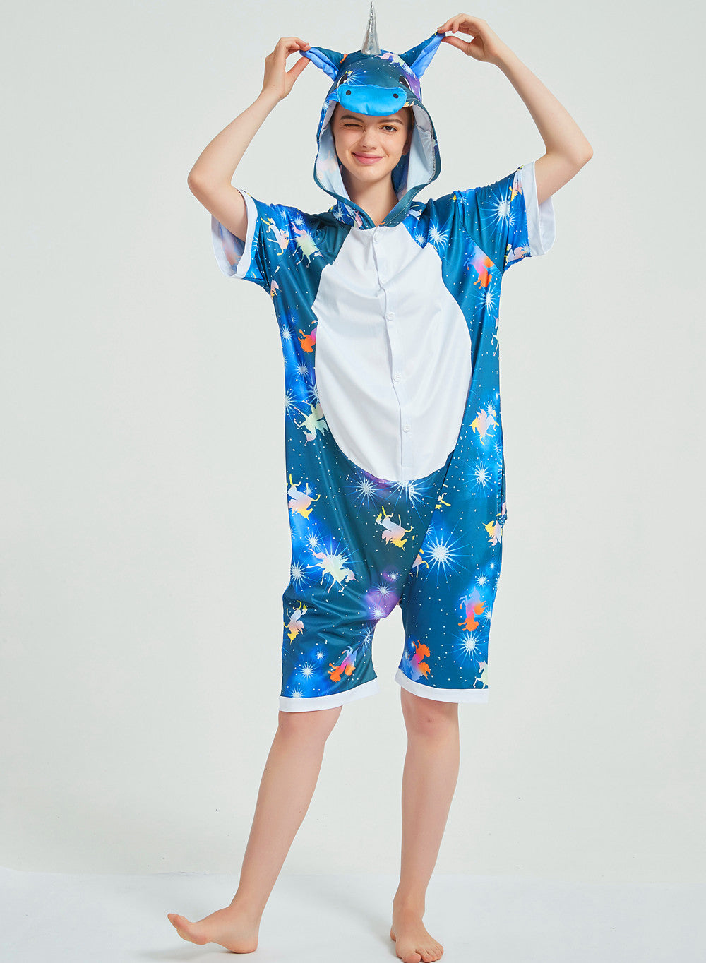 Rubylong Summer Galaxy Pegasus Onesie