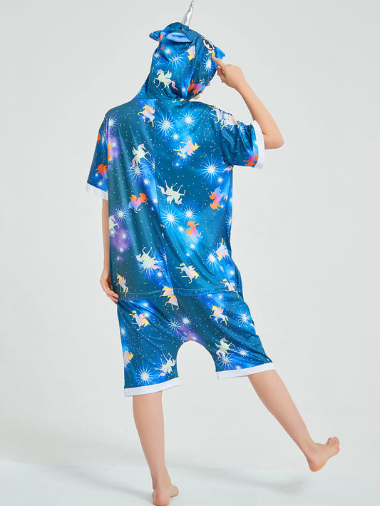 Rubylong Summer Galaxy Pegasus Onesie