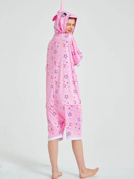 Rubylong Summer Pink Star Pegasus Onesie