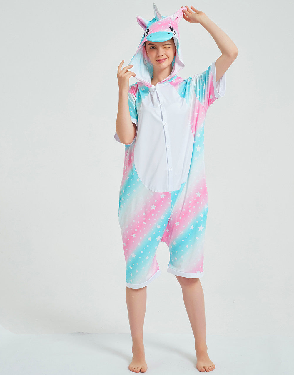 Rubylong Summer Light Star Sky Pegasus Onesie