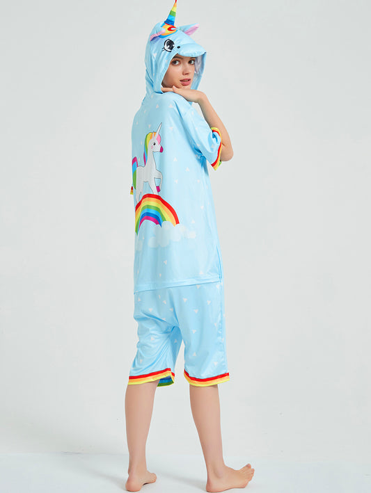 Rubylong Summer Color Sleeve Pegasus Onesie
