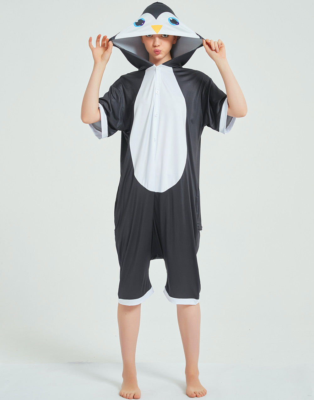 Rubylong Summer Penguin Onesie