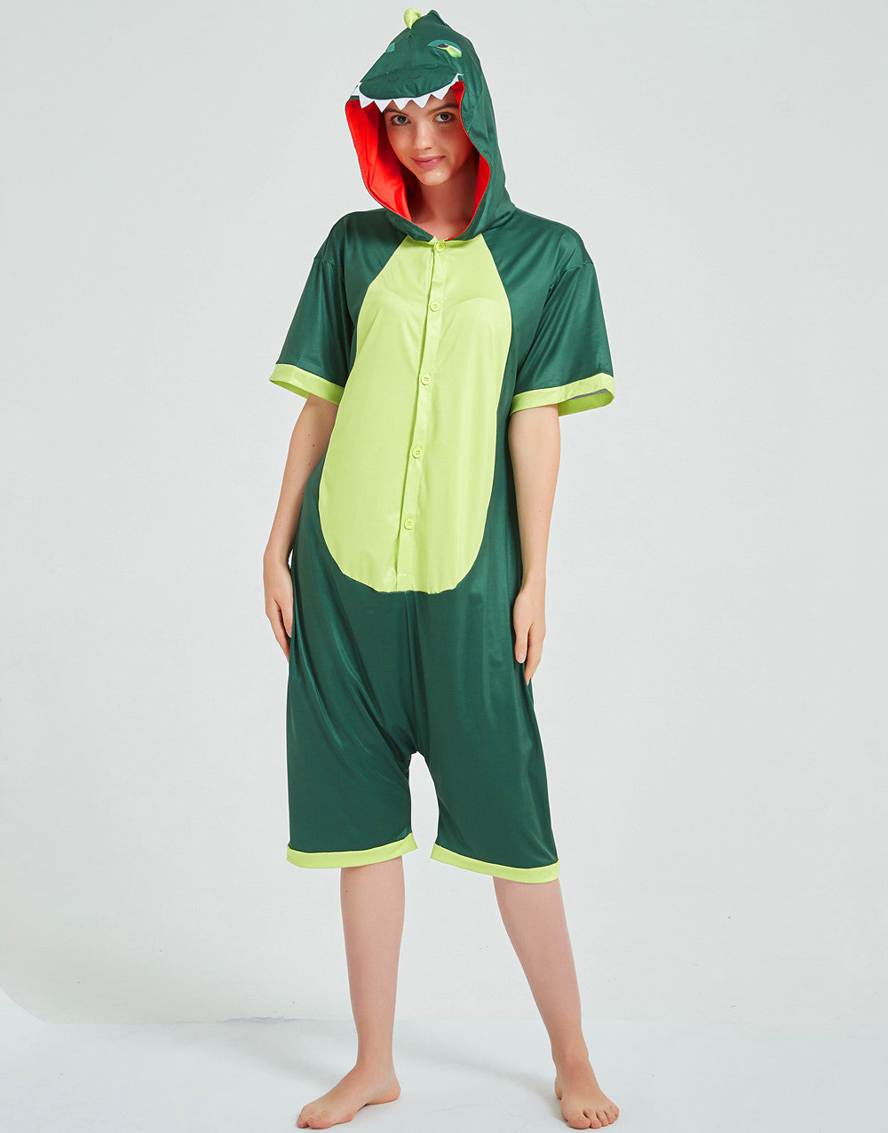 Rubylong Summer Dinosaur Onesie