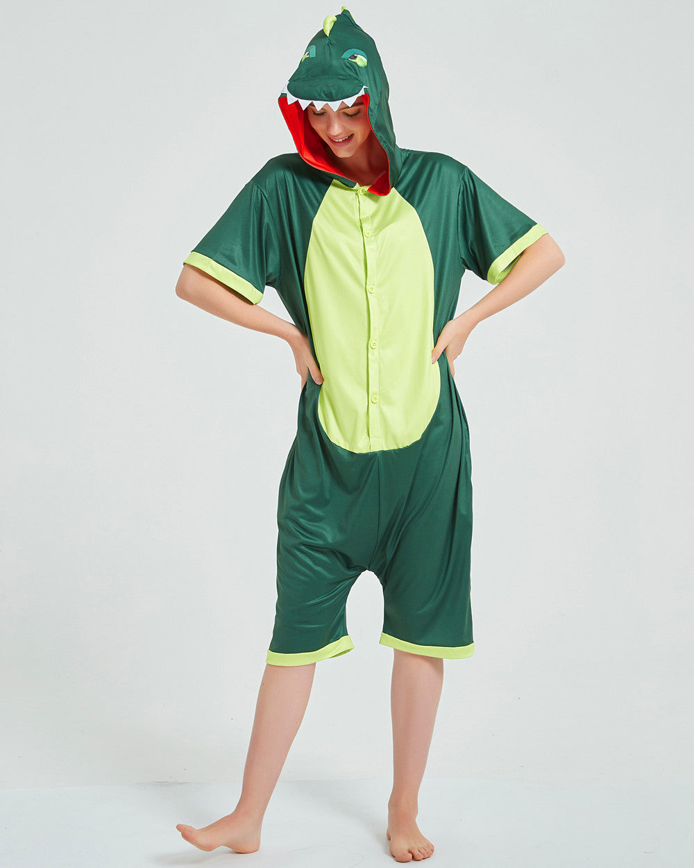 Rubylong Summer Dinosaur Onesie