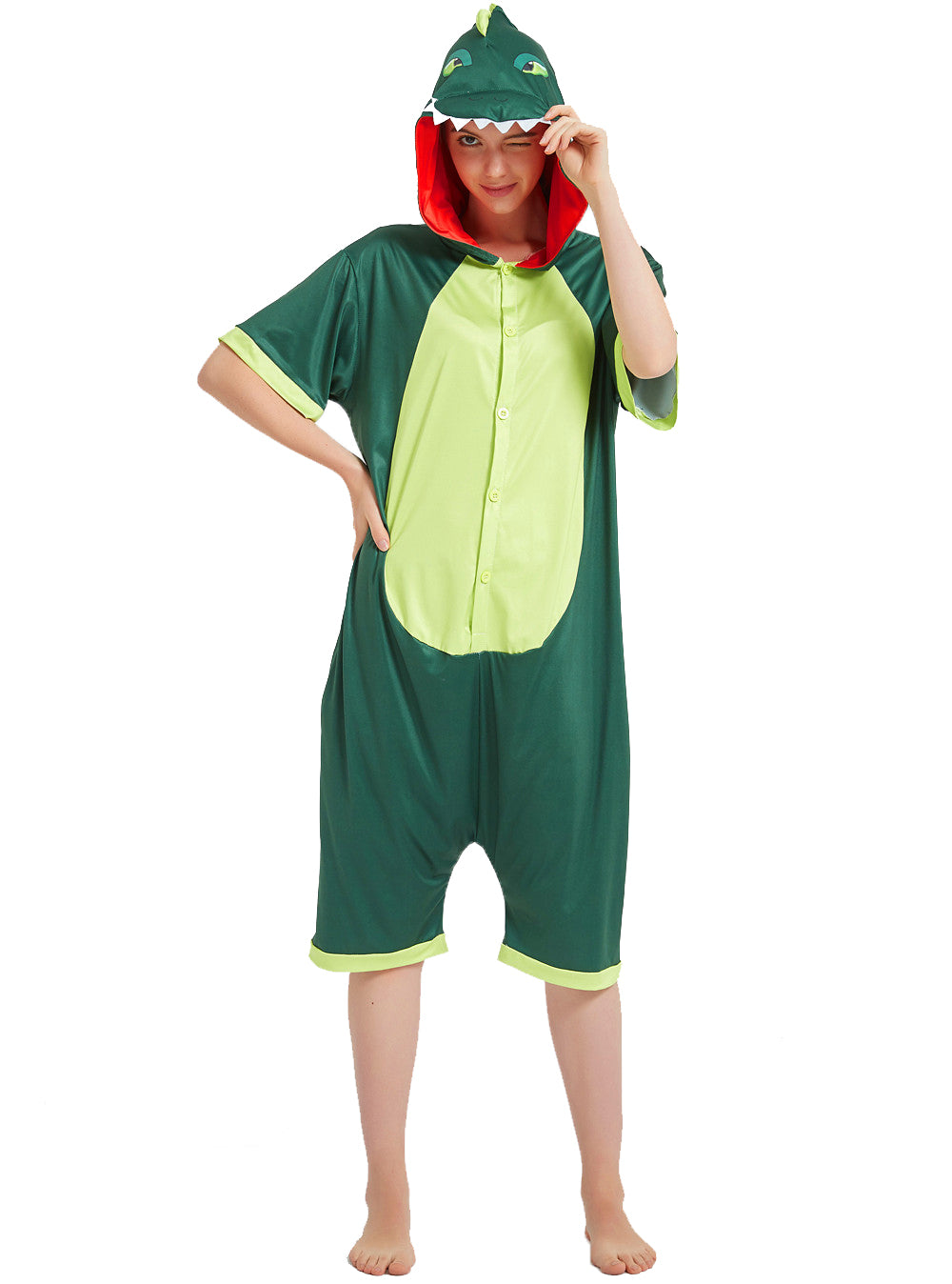 Rubylong Summer Dinosaur Onesie