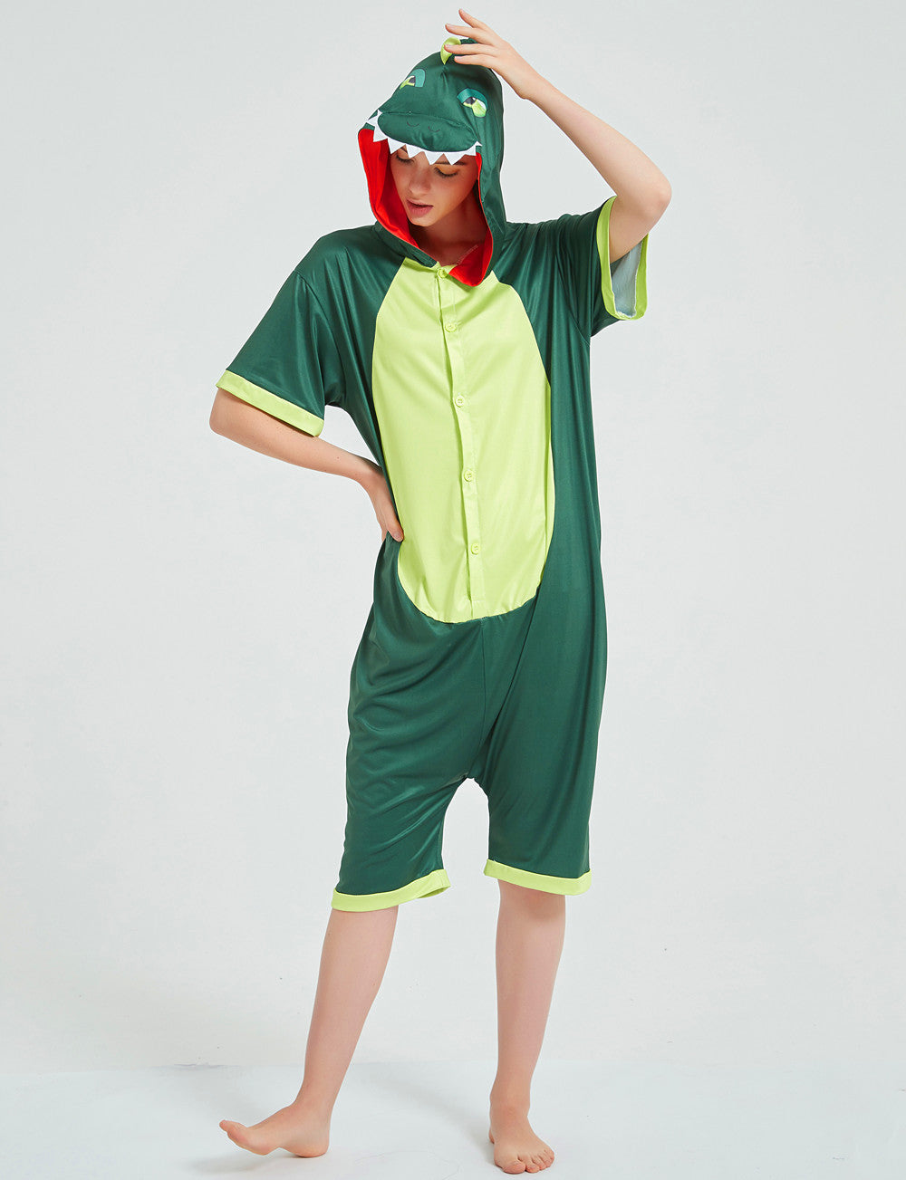 Rubylong Summer Dinosaur Onesie