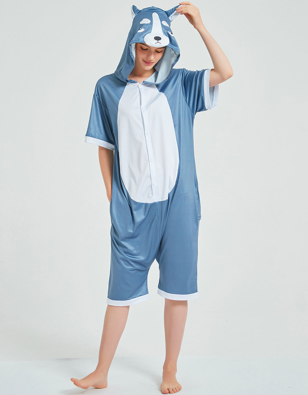 Rubylong Summer Husky Onesie