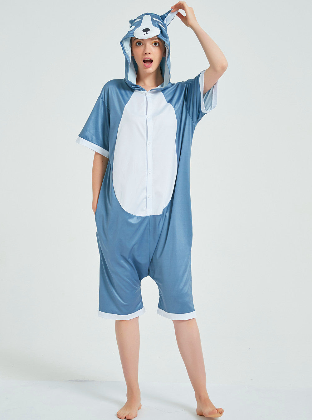 Rubylong Summer Husky Onesie