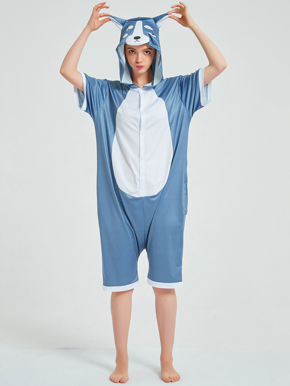 Rubylong Summer Husky Onesie