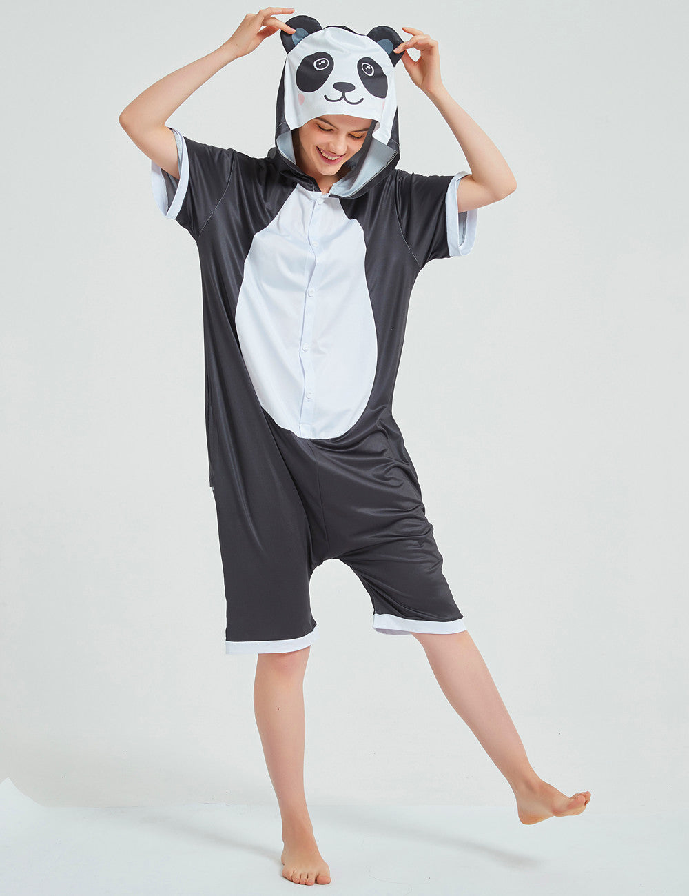 Rubylong Summer Panda Onesie