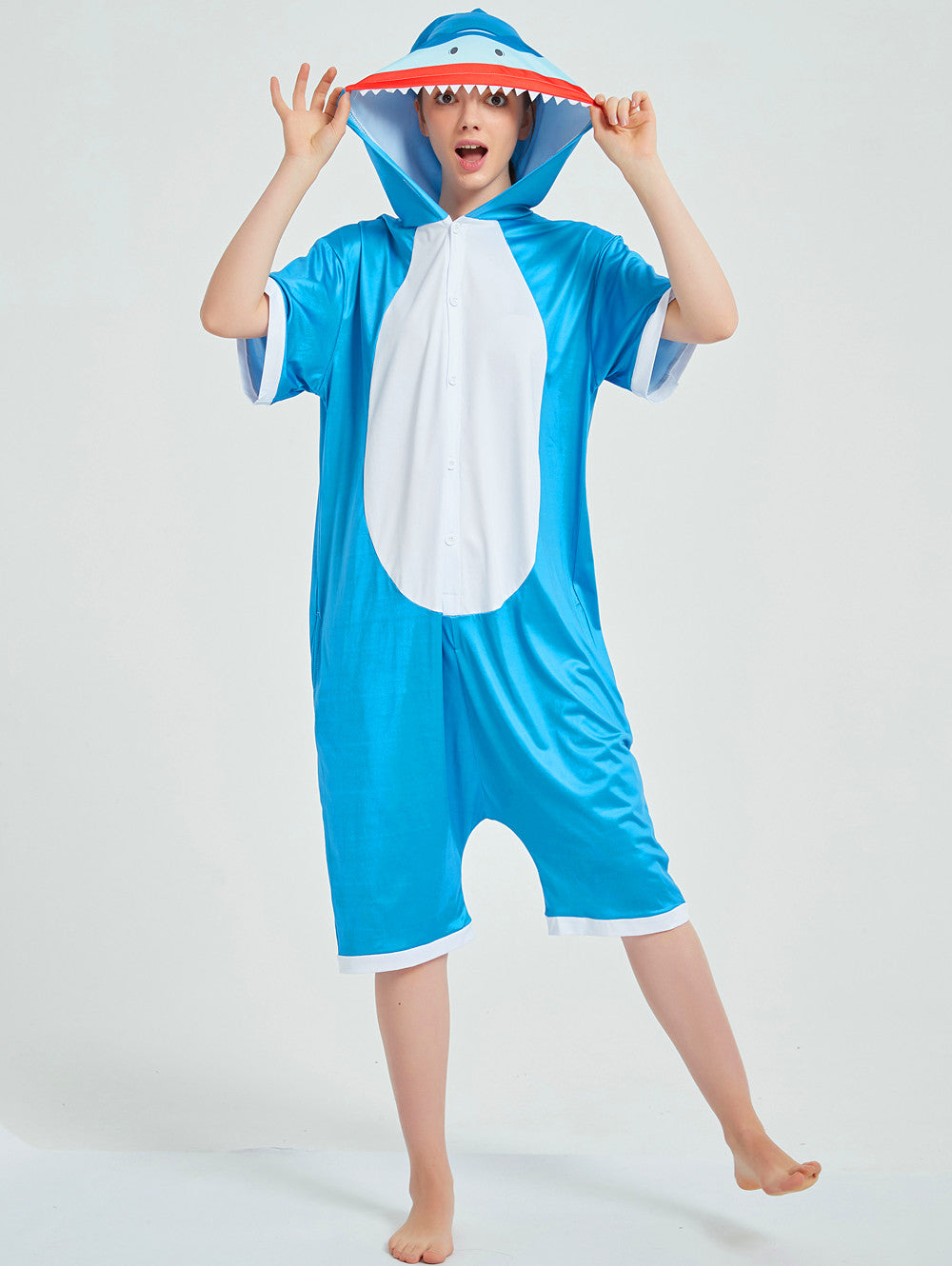 Rubylong Summer Shark Onesie