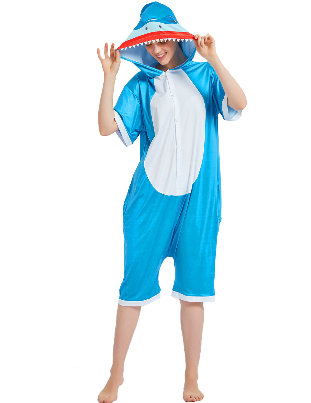 Rubylong Summer Shark Onesie