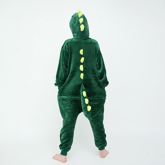 Kids Green Dinosaur Onesie