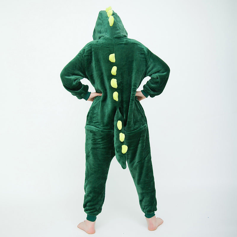 Kids Green Dinosaur Onesie