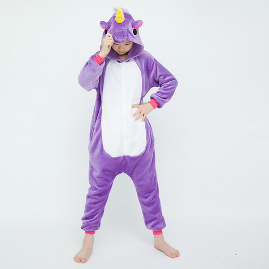 Kids Purple Pegasus Onesie