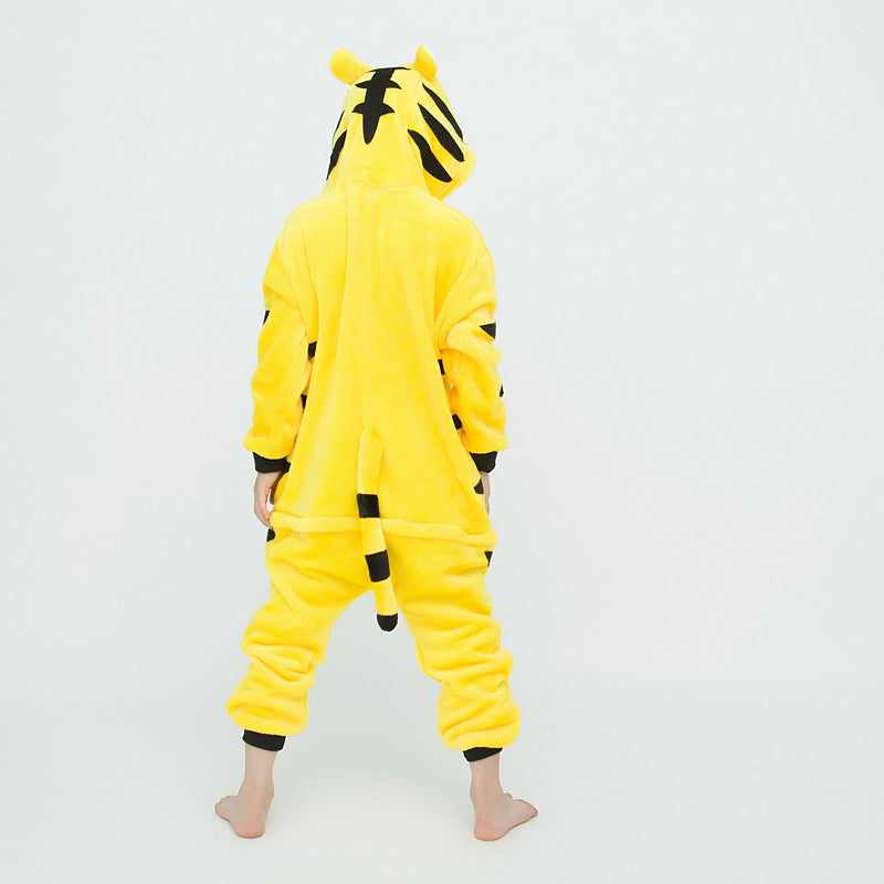 Kids Yellow Tiger Onesie