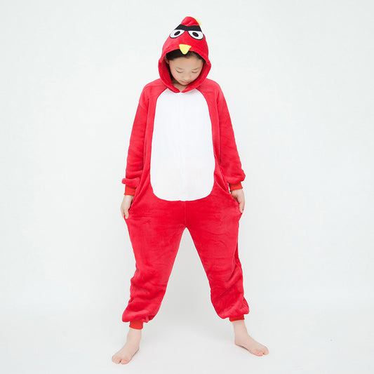 Kids Red Birds Onesie