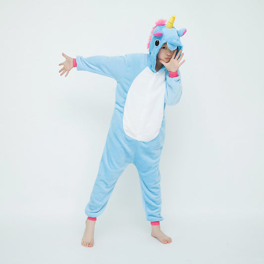 Kids Blue Pegasus Onesie