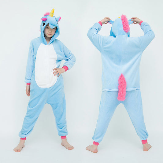 Kids Blue Pegasus Onesie