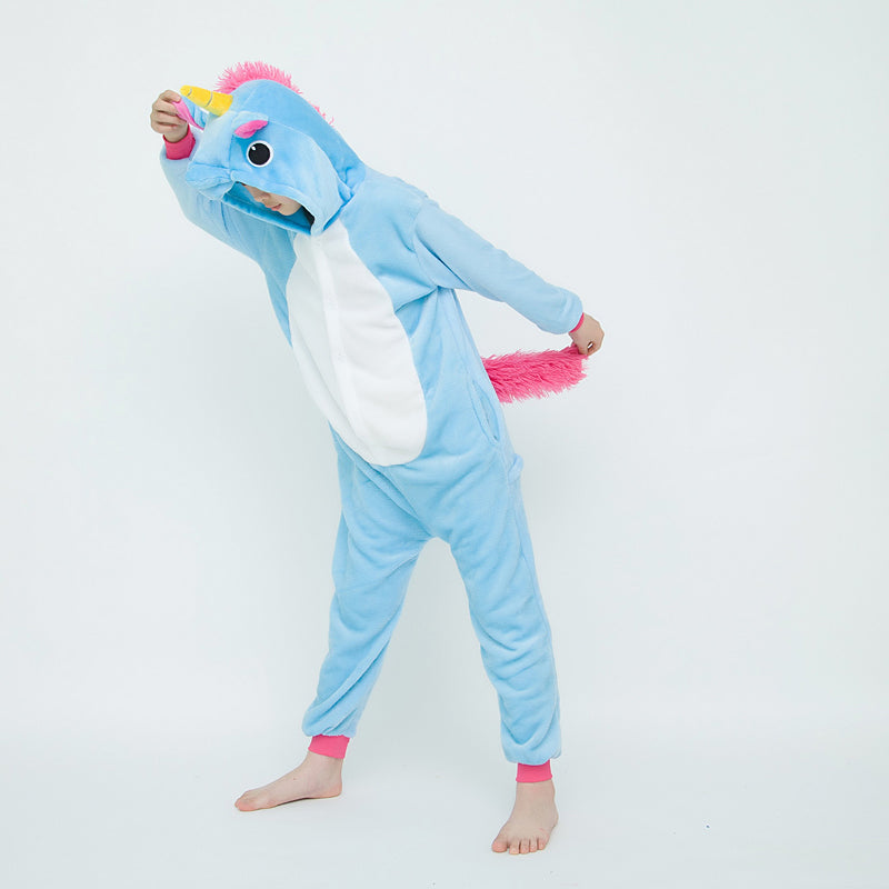 Kids Blue Pegasus Onesie